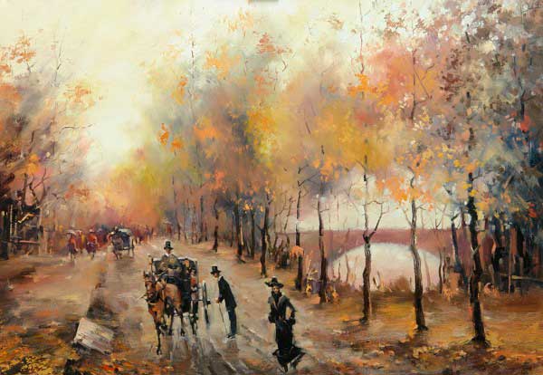 Іван Агеєв. Осінь в парку